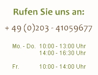 Rufen Sie uns an