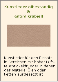 Kunstleder Antimikrobiell